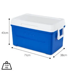IGLOO Laguna 48QT Cool Box Blue -Outdoor Climbing Shop kcfe3a856924525d9b1fa12bb5cbff220