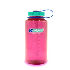 Nalgene 1L Wide Mouth Sustain Water Bottle - Made From 50% Plastic Waste -Outdoor Climbing Shop kd083def3d1491cf5deb6e408a76be60c