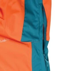 Dare 2b Dare2B Womens/Ladies Tractile Softshell Jacket (Shocking Orange/Sea Breeze) -Outdoor Climbing Shop kd467a1f26f91e695d135d42cd57a5767