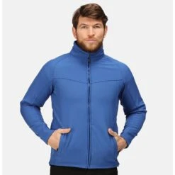 Regatta Mens Uproar Soft Shell Jacket (Royal Blue) -Outdoor Climbing Shop kd5746ba518c84d6e701dfa6df11f1564