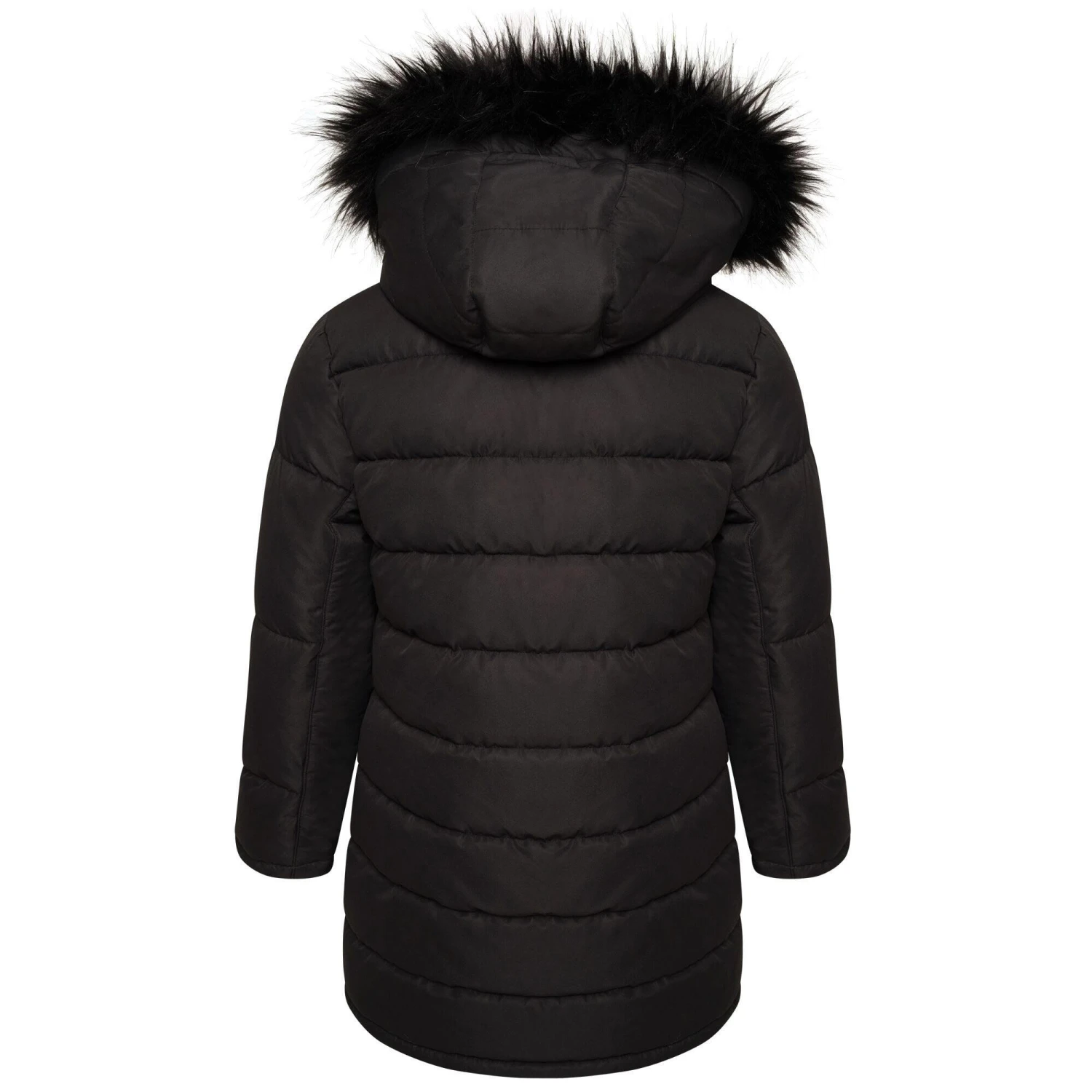 Dare 2b Girls Striking II Waterproof Jacket (Black) 4 Dare 2b Girls Striking II Waterproof Jacket (Black) - Image 2