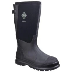 Muck Boots Mens Chore XF Gusset Classic Work Boots (Black)