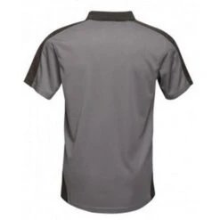 Regatta Contrast Coolweave Pique Polo Shirt (Black/Classic Red) -Outdoor Climbing Shop kda7c75d1e52c4e0d37c2d0ca465f7d5d