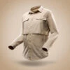 Men's Long Sleeved Anti-UV Desert Trekking Shirt - DESERT 900