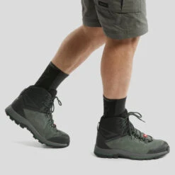 MEN'S WATERPROOF LEATHER HIGH TREKKING BOOTS -Outdoor Climbing Shop ke02f9781b4b36ae9788ab94402cad12e