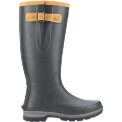 Cotswold Stratus Plain Rubber Wellingtons GREEN