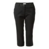 Craghoppers Womens/Ladies Kiwi Pro II Cropped Trousers (Black)