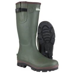 Cotswold Grange Plain Rubber Wellingtons GREEN -Outdoor Climbing Shop ke7f1455fd2226ad0d696299061f1368b