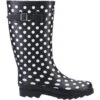 Cotswold Chilson Patterned Wellingtons BLACK