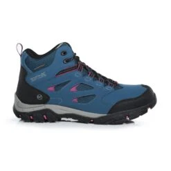Regatta Womens/Ladies Holcombe IEP Mid Hiking Boots (Ash/Blue Opal) -Outdoor Climbing Shop kf0de778b8b835698bc00aa24e294b084