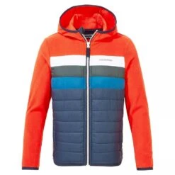 Craghoppers Childrens/Kids Brady Padded Jacket (Blue Navy/Spruce Green) -Outdoor Climbing Shop kf0f4d42a852cb1a7220049c598a5fc8a
