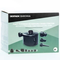 Quechua COMPACT ELECTRICAL PUMP FOR CAMPING - RECHARGEABLE USING MAINS POWER -Outdoor Climbing Shop kf3a1ec21de383b3e388bb75515a98907
