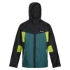Regatta Mens Dresford Waterproof Jacket (Black/Pacific Green) 1 Regatta Mens Dresford Waterproof Jacket (Black/Pacific Green) -Outdoor Climbing Shop kf3b10f409f5bb413de163f22ec3eb968