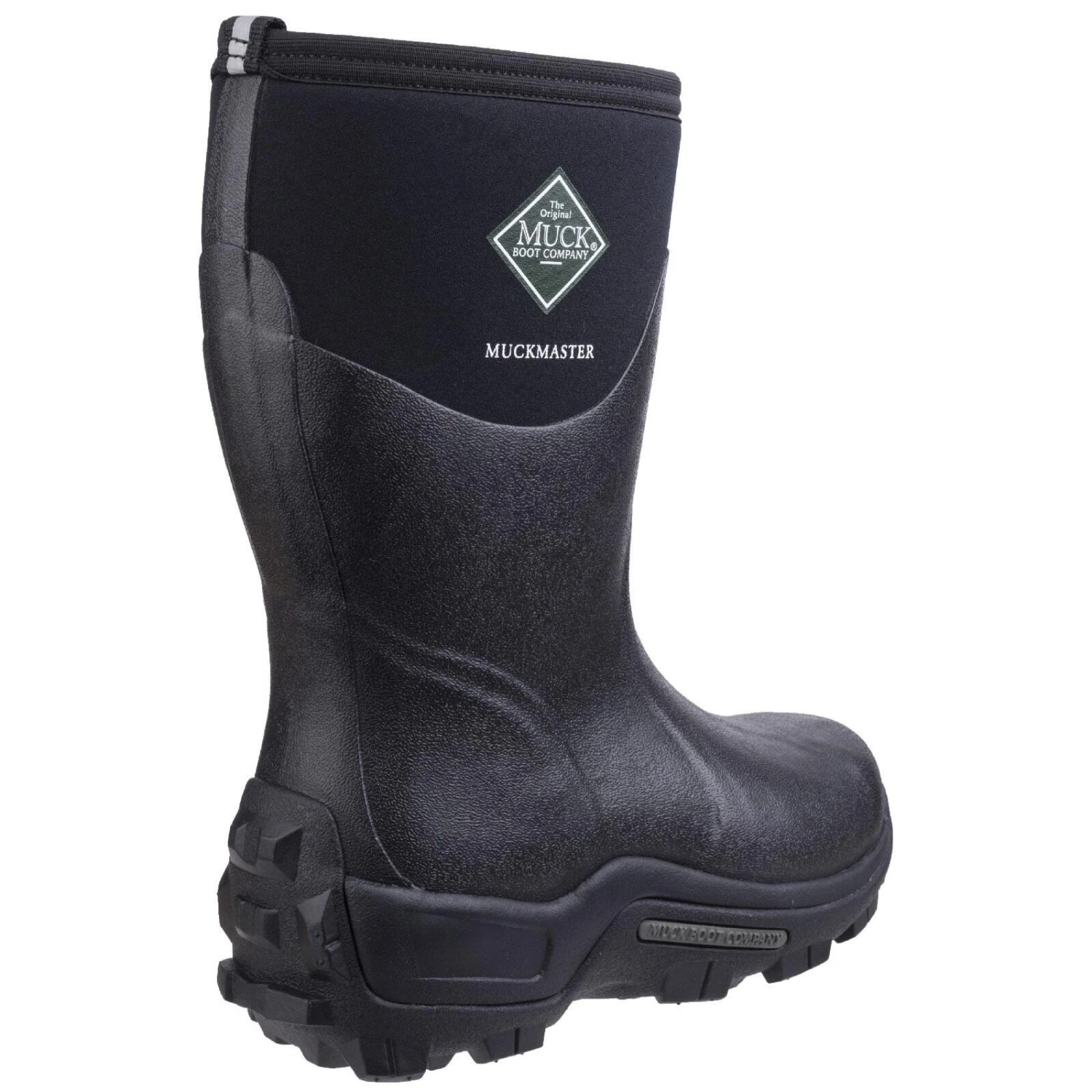 Muck Boots Unisex Muckmaster Mid Wellingtons (Black) 4 Muck Boots Unisex Muckmaster Mid Wellingtons (Black) - Image 2