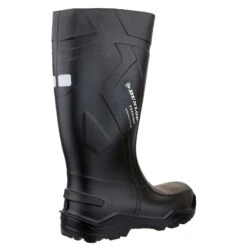 Dunlop Purofort+ Safety Wellingtons BLACK -Outdoor Climbing Shop kf7467688eed8b6fe334560d322995f85