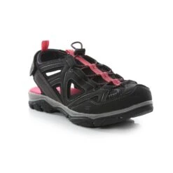 Regatta Womens/Ladies Westshore II Sandals (Black/Rethink Pink)