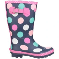Cotswold Dotty Childrens Wellingtons MULTI