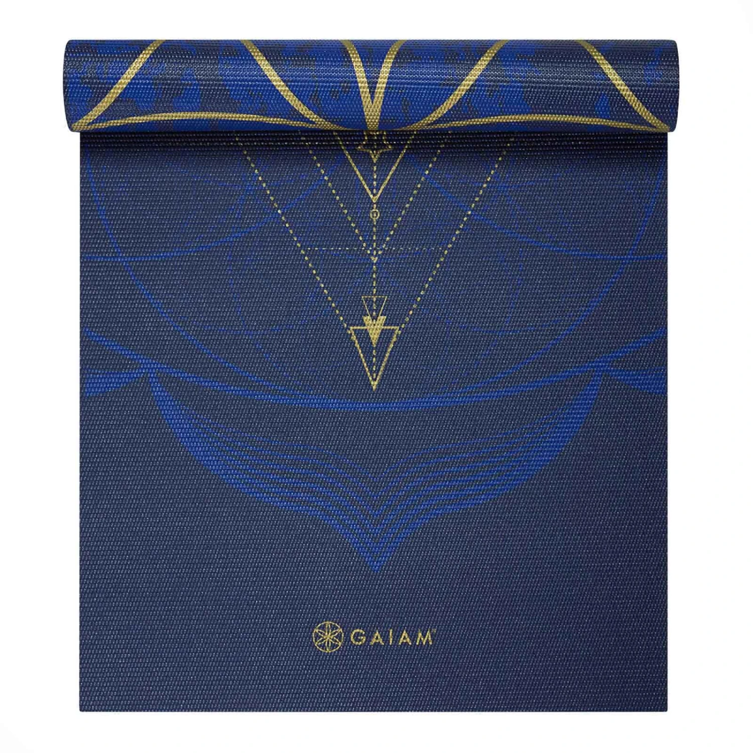 Gaiam Reversible Metallic Sun & Moon Yoga Mat 6mm 4 Gaiam Reversible Metallic Sun & Moon Yoga Mat 6mm - Image 2
