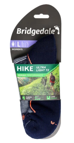 Bridgedale HIKE Ultralight T2 Merino Performance Low Women's -Outdoor Climbing Shop k05f19dce637d7e416bc63db664fcbe5d