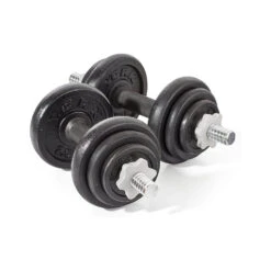 York 20kg Cast Iron Dumbbell Weight Set