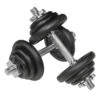 Viavito 20kg Black Cast Iron Dumbbell Set -Outdoor Climbing Shop k14b18c8ba49ec867d6dca6fcfd0284c7