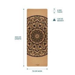 Myga Extra Large Mandala Cork Mat -Outdoor Climbing Shop k1766a90922cd143b5d05c6d081398b89