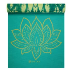 Gaiam Turquoise Premium Reversible Lotus Yoga Mat 6mm 11 Gaiam Turquoise Premium Reversible Lotus Yoga Mat 6mm -Outdoor Climbing Shop k1f85425991874c015b54dbdc759b6ef0