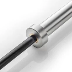 Again Faster® Team Barbell 2.0 Black & Silver