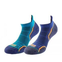 Mens Liner Socks (Pack Of 2) (Blue)