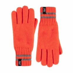 Mens Hi Vis Reflective Fleece Lined Thermal Winter Gloves 10 Mens Hi Vis Reflective Fleece Lined Thermal Winter Gloves -Outdoor Climbing Shop k38bfe2e1f8c5ea37e39c26e3c44b81c9