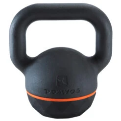CORENGTH Kettlebell 16kg Cast Iron & Rubber Base -Outdoor Climbing Shop k3a3eb25aaabbcebed7b0da5eb41c61d3