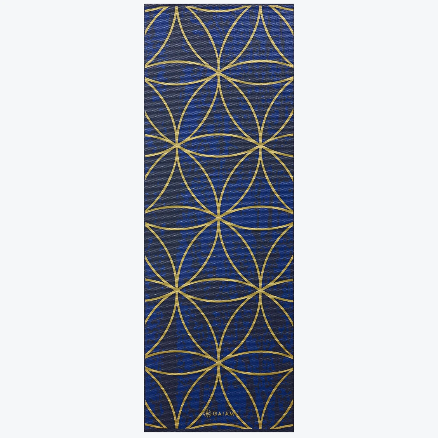 Gaiam Reversible Metallic Sun & Moon Yoga Mat 6mm 8 Gaiam Reversible Metallic Sun & Moon Yoga Mat 6mm - Image 6