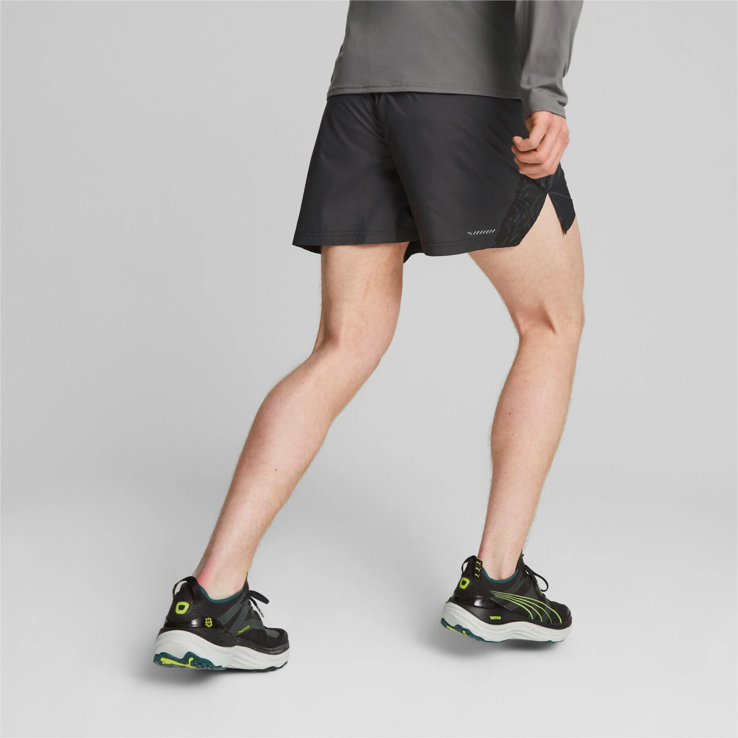 PUMA Mens RUN PUMA 5" Running Shorts 4 PUMA Mens RUN PUMA 5" Running Shorts - Image 2