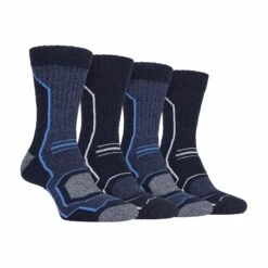 4 Pairs Mens Cushioned Anti Blister Breathable Walking Hiking Socks -Outdoor Climbing Shop k3c351b8851035362a20eb1d80d9e2427