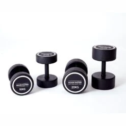 Again Faster® Rubber Coated Round Dumbbell