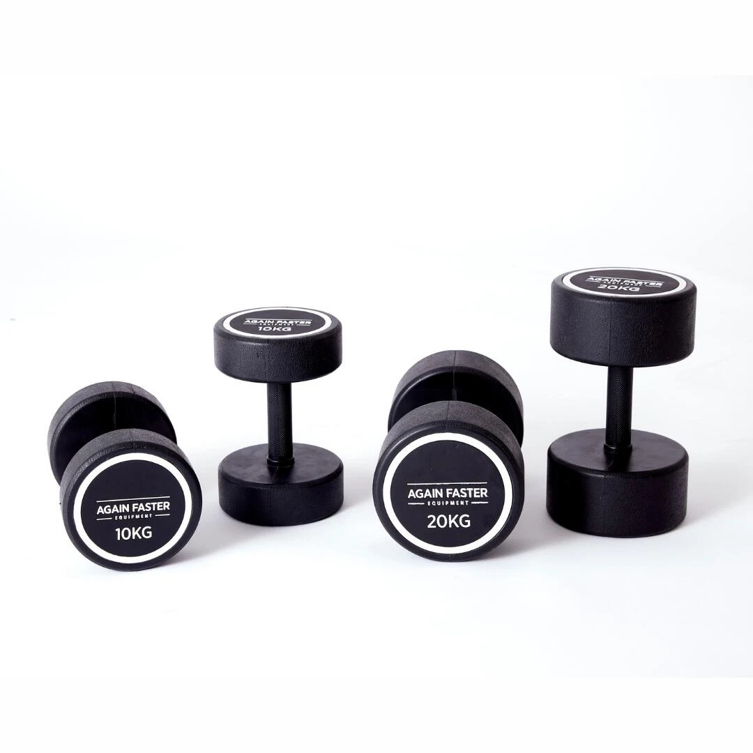 Again Faster® Rubber Coated Round Dumbbell 3 Again Faster® Rubber Coated Round Dumbbell