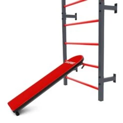 Wall Bars Swedish Ladder With Pull Up Dip Bar And Sit Up Bench Training Set -Outdoor Climbing Shop k44a664952d4ff8a855a8c117c8444910