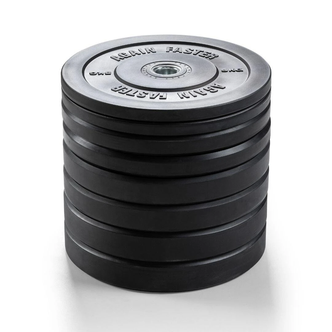 Again Faster® Virgin Rubber Bumper Plates 20kg (Pair) 4 Again Faster® Virgin Rubber Bumper Plates 20kg (Pair) - Image 2