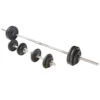 Viavito 50kg Black Cast Iron Barbell And Dumbbell Weight Set -Outdoor Climbing Shop k511a40466c24e945a6e6836368d2a261