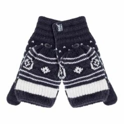 Ladies Warm Fairisle Patterned Thermal Fingerless Converter Gloves -Outdoor Climbing Shop k64a41205054e07879ab27bc3491c0ac0