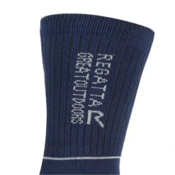 Regatta Mens Samaris 2 Season Socks (Pack Of 2) (Black/Dark Steel) -Outdoor Climbing Shop k6f7abd4ea1da9afa201896b65f1dc6c5