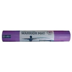 Fitness-Mad Warrior II Yoga Mat (Purple)