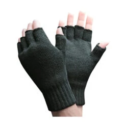Mens Winter Warm 3.2 TOG Fleece Lined Fingerless Gloves -Outdoor Climbing Shop k7621f073c9fdf228903f7f6059fb8293