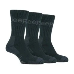 Jeep 3 Pairs Mens Cotton Cushioned Work Walking Hiking Socks -Outdoor Climbing Shop k7cfae8af5bee6de6ffa861bba261abfd