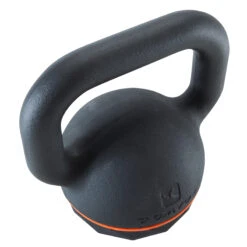 CORENGTH Kettlebell 16kg Cast Iron & Rubber Base -Outdoor Climbing Shop k80c66ae04f5f05364d8c013b13bd063b