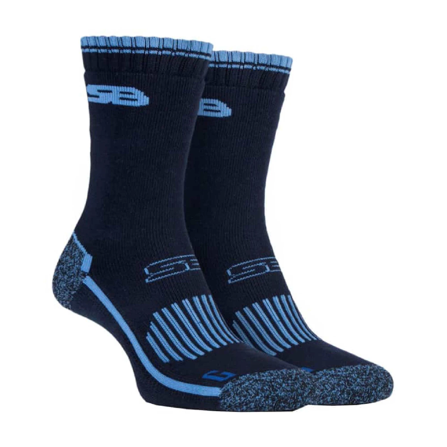 2 Pairs Ladies Breathable Cotton Walking Socks With Arch Support 4 2 Pairs Ladies Breathable Cotton Walking Socks With Arch Support - Image 2