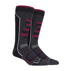 2 Pairs Mens Knee High Padded Performance Ski Socks With Arch Support -Outdoor Climbing Shop k852d002344468a82f41437da52dfe3ee