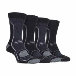 4 Pairs Mens Cushioned Anti Blister Breathable Walking Hiking Socks -Outdoor Climbing Shop k86a3f31bc5668a00f9e1d65c50b734e7