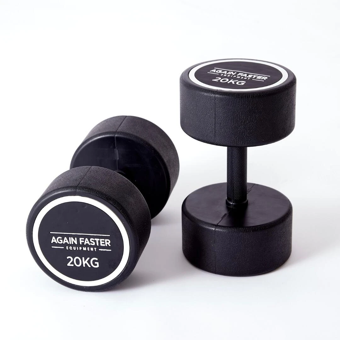 Again Faster® Rubber Coated Round Dumbbell 6 Again Faster® Rubber Coated Round Dumbbell - Image 4