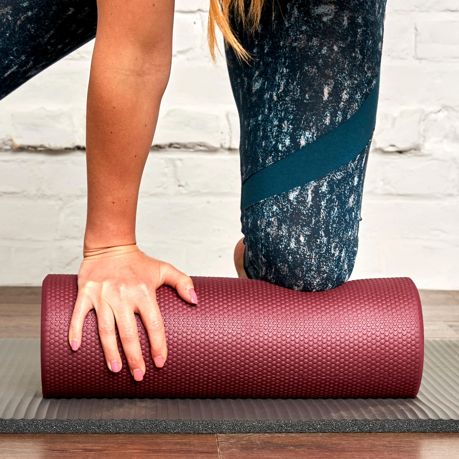 Fitness Mini Foam Roller Length 38 Cm Diameter 13 Cm 4 Fitness Mini Foam Roller Length 38 Cm Diameter 13 Cm - Image 2